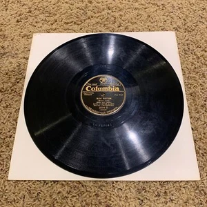 78 RPM Record Blue Rhythm King Carter Black Hot Jazz Rare Columbia Shellac 1931 - Picture 1 of 2