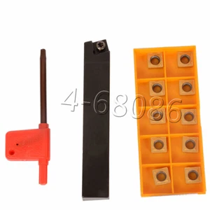 SSBCL121209 12*100mm Lathe turning tool holder +SCMT09T308 BP010 milling inserts - Picture 1 of 9