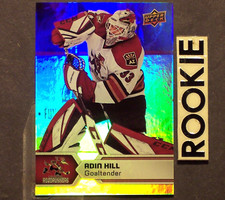 ADIN HILL 2017/18 Upper Deck AHL Rainbow Foil #11 (f ROOKIE Vegas Golden Knights