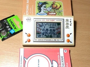 Rare game electronika wolf catches eggs ну погоди  nintendo ussr - Picture 1 of 10