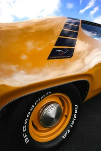 1971 Plymouth Road Runner Print Poster 13x19 383 GTX BEEP! Rapid Transit System - Bild 1 von 1