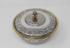 Sterling Silver Tane Parcel Gilt Covered Bowl. - Picture 1 of 9