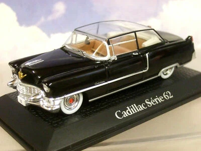 BONITO ATLAS 1/43 DIECAST CADILLAC SERIE 62 EN NEGRO MATRIMONIO REAL BELGIA 1960 Foto 1 de 2