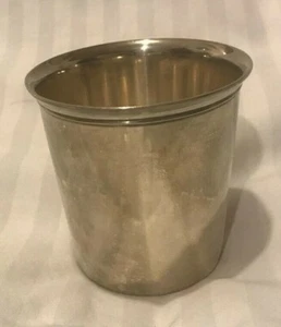 Seltener Silberbecher um 1800 aus Frankreich Charles Halphen französische Silberlegierung 1. Klasse - Bild 1 von 12