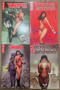 Vampirella Roses for the Dead #1-4 Complete Series Lot NM Joseph Linsner - Picture 1 of 2