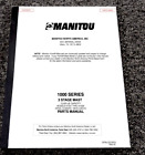 Manitou 1000 Series K1026 3 Stage Mast Forklift Parts Catalog Manual 18876 Up