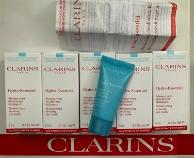 CLARINS Hydra Essentiel Moisturizing Reviving Eye Mask 15ml = 5ml x 3 - Image 1 of 4
