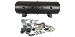 VIAIR Dual 444C Chrome Air Compressors with 8 Gallon Tank - 12 Volt, 200 PSI - Picture 1 of 7