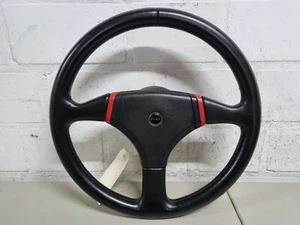 Fiat Tipo Momo Sportlenkrad Lederlenkrad 3-Speichen Retro Lenkrad Original - Bild 1 von 6