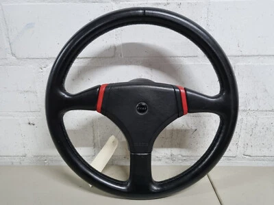 Fiat Tipo Momo Sportlenkrad Lederlenkrad 3-Speichen Retro Lenkrad Original - Bild 1 von 4