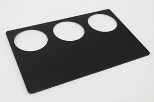 1990-1994 Mitsubishi Eclipse Talon 1G DSM 52mm Triple Gauge Bezel Vent Radio Pod - Bild 1 von 3
