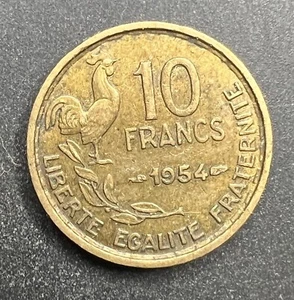 France 1954 10 Francs - KEY DATE (2) - Picture 1 of 2