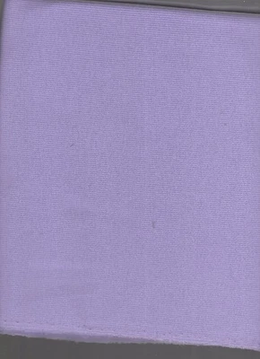 1 yard fabric ribbing lavendar purple 97% cotton 3% spandex 42" wide - Image 1 of 4