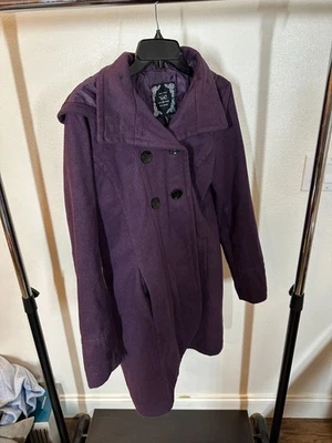 Chaqueta morada para mujer Yoki New York Collection talla L Foto 1 de 4