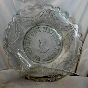 J Garfield Drape Präsidenten-Gedenktafel "Wir trauern um den Verlust unserer Nation" 1881 - Bild 1 von 5