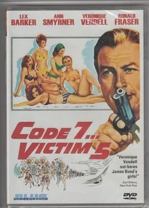 Code 7, Victim 5 (1964,DVD) Blue Underground. Region free. New - Picture 1 of 2