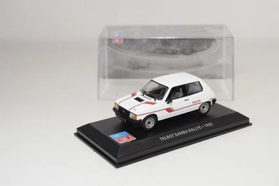 Simca Talbot Samba Rally 1983 Ixo 1/43 Sport Course Altaya White Bianca - Image 1 of 4