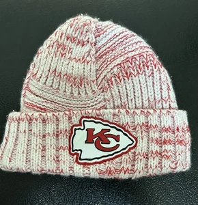 NFL Kansas City Chiefs New Era Cap Hat Knit Cuffed Beanie Woman Adult - Picture 1 of 7