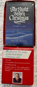 Hallmark The Night Before Christmas Cassette Tape Replacement For Book SEALED - Picture 1 of 3
