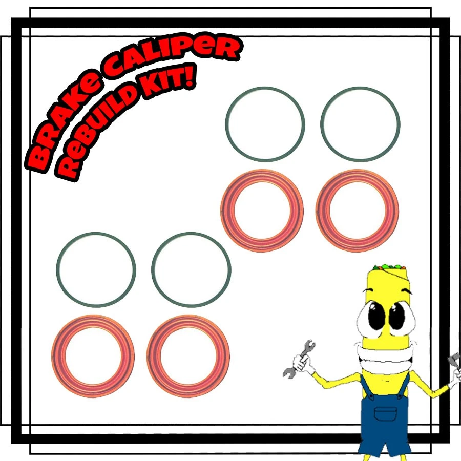 Front Disc Brake Caliper Rebuild Repair Kit for Nissan NV1500 2012-2019 - Image 1 of 1