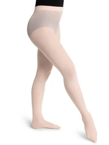 Capezio 1915 Footed Tight with Self-Knit Waistband - Picture 1 of 27