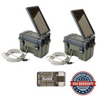 Stealth Cam HME-12VBBSLR Solar Auxiliary Power Pack 2-Pack Universal