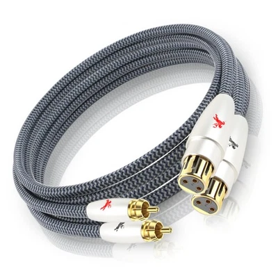 Impeto XLR to RCA Conversion Cable XLR to RCA Audio Cable Headphone Amplifier - Image 1 of 4