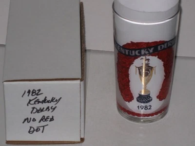 1982 Kentucky Derby Mint Julep Glass /with No Red Dot - Image 1 of 3