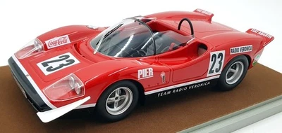 Tecnomodel 1/18 Scale TM18-58B - Abarth 2000 S 1969 Silverstone #23 Swart - Image 1 of 4