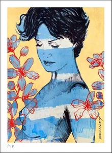 DAVID BROMLEY Nude "Charlotte" Printers Proof Print PP 33cm x 24cm - Picture 1 of 3