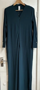 QVC WynneLayers Petrol Blue Jumpsuit_Luxe Crepe_Wide Leg_Size XS UK 8-10_teal - Picture 1 of 5