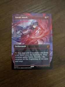 Sneak Attack (Anime Borderless) Wilds of Eldraine: Enchanting Tales Regular - Foto 1 di 1
