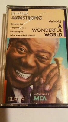 Louis Armstrong - What A Wonderful World - Cassette Tape - Image 1 of 4