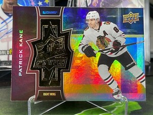 2020-21 PATRICK KANE UPPER DECK EXTENDED SPX FINITE GOLD #198/299!!