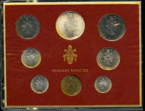 1975 - Decimali con L. 500 in Ag Paolo VI - Anno XIII - Imagen 1 de 1