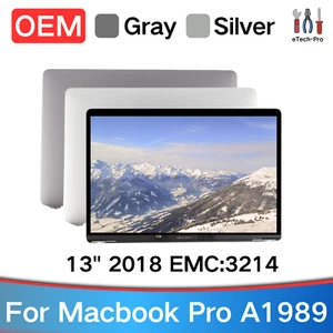 OEM A1989 Screen Replacement For MacBook Pro A1989 2018 13" EMC 3214 LCD Display - Picture 1 of 16
