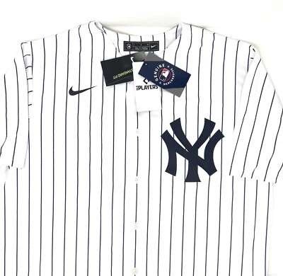 Camiseta Nike Auténtica Autografiada Gerrit Cole #45 de los Yankees de Nueva York Foto 1 de 4