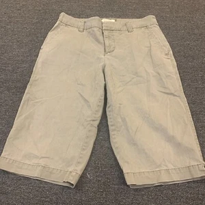 Sonoma Casual Mom Long Shorts - Womens Size 10 Gray - Picture 1 of 8
