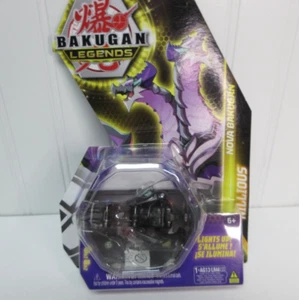 Figuras de acción Bakugan Legends Nova Nillious negras iluminadas tarjetas coleccionables edad 6+ - Imagen 1 de 11