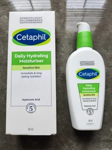 Cetaphil Daily Hydrating Moisturiser  Sensitive Skin .  88 ml Bottle .  New - Picture 1 of 2