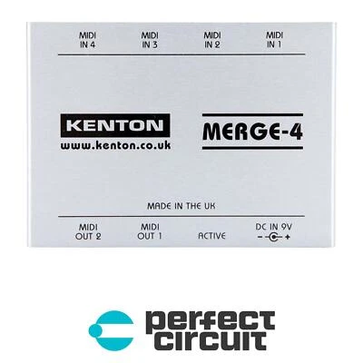 Kenton Electronics Merge-4 Merge 4 MIDI MERGER - NEW - PERFECT CIRCUIT - Image 1 of 4
