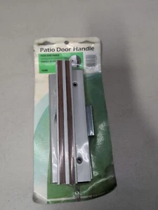 Prime-Line Wood Tone Aluminum Outdoor Patio Door Handle Set 14399 - Picture 1 of 5