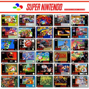 SNES / Super Nintendo elección de juegos 🙂 Jump N Run Acción Juegos de rol - Imagen 1 de 204