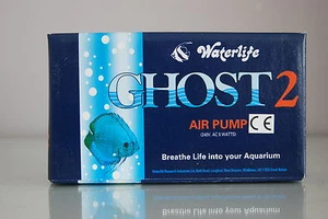 Aquarium Luftpumpe Ghost 2 Doppelsteckdose 210 ltrs pro Stunde Schnäppchenpreis  - Bild 1 von 2