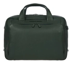 PORSCHE DESIGN Roadster Briefcase S Laptoptasche Tasche Cedar Green dunkelgrün - Afbeelding 1 van 5