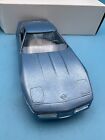 1985 Corvette Coupe Promo Model Light Blue In Box Model Car Sports Car Plastic