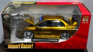 Jada Toys Import Racer MITSUISHI LANCER EVO VIII G-Racing Seki 1:24 Oro - Nuovo - Foto 1 di 22