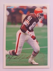 1994 Fleer Football #95 Michael Jackson - Picture 1 of 3
