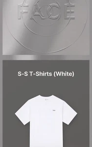 In Stock BTS JIMIN FACE S/S T-SHIRT WHITE [SIZE M] AUTHENTIC OFFICIAL MD NEW - Picture 1 of 17