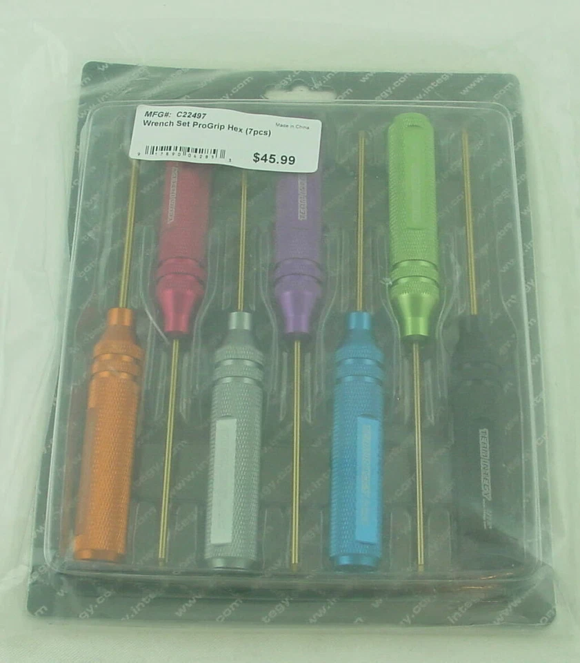 Team Integy Pro-Grip 7pc Alloy Hex Driver Set INTC22497 - Image 1 of 1